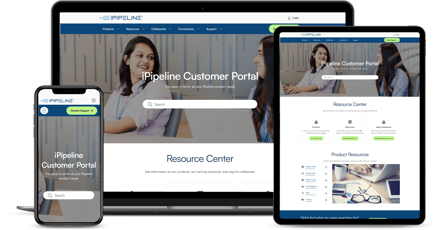 iPipeline Customer Portal